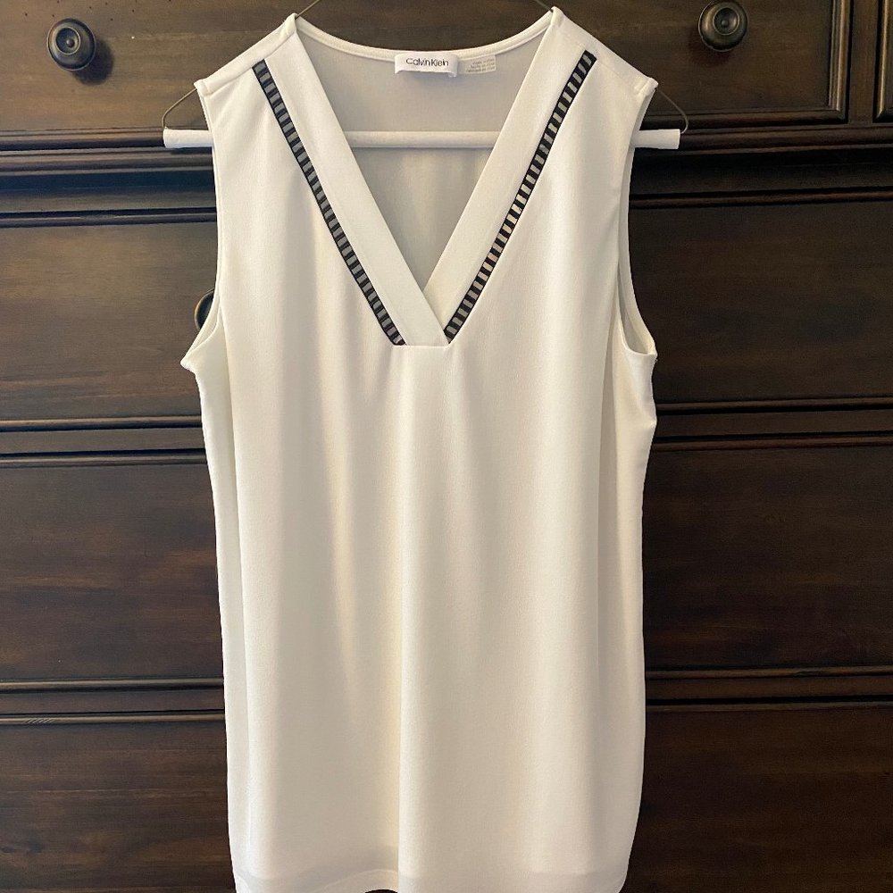 Calvin Klein White Blouse